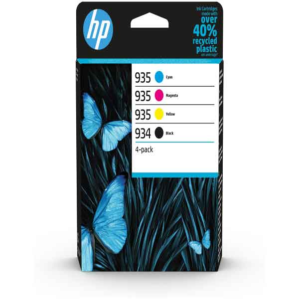 HP - CARTUCCIA INK - 934/935 - C/M/Y/K - 6ZC72AE - 1.600 PAG HP6ZC72AE
