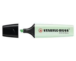 PENNARELLO EVID. STABILO BOSS LIGHT VERDE MENTA 81036