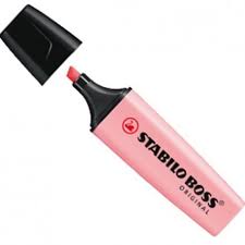 PENNARELLO EVID. STABILO BOSS LIGHT ROSA ANTICO 81037