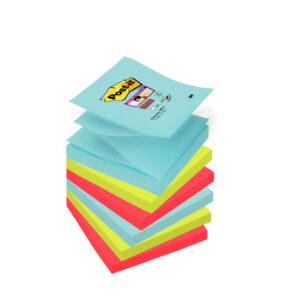 BLOCCO POST IT  SUPER STICKY Z NOTES - MIAMI - 76 X 76MM - 90 FOGLI - POST IT 94355
