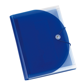 PORTADOCUMENTI PLASTIDEA - A SOFFIETTO - 13 TASCHE - PP - A4 - BLU - ITERNET 94509