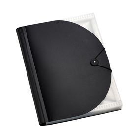 PORTADOCUMENTI PLASTIDEA - A SOFFIETTO - 13 TASCHE - PP - A4 - NERO - ITERNET 94510