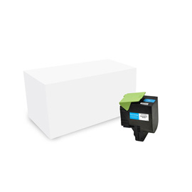 STARLINE - TONER RICOSTRUITO - PER LEXMARK - CIANO - 70C2HC0 - 3.000 PAG STLLELCS410C