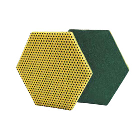 SPUGNE IN FIBRA 96HEX - DOPPIA FUNZIONE - SCOTCH-BRITE - CONF. 15 PEZZI 91818