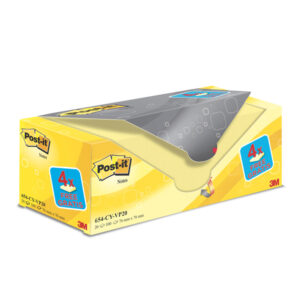 BLOCCO FOGLIETTI - GIALLO CANARY - 76 X 76MM - 72GR - POST IT  - CONF. 20 BLOCCHI 73088