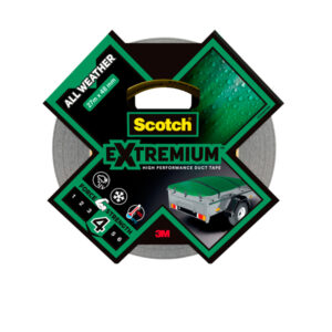 NASTRO ADESIVO EXTRA RESISTENETE - 48 MM X 27,4 MT - NERO - SCOTCH 92062