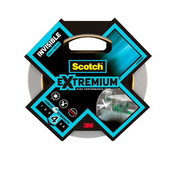 NASTRO ADESIVO EXTRA RESISTENTE - 48 MM X 20 MT - TRASPARENTE - SCOTCH 92063