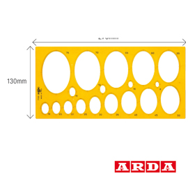 MASCHERA ELLISSI 7135 - 8-75MM - ARDA 34883
