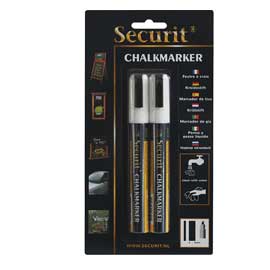 PENNARELLO GESSO LIQUIDO  BIANCO SECURIT CF DA 2 71673