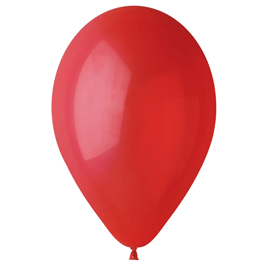 PALLONCINO - DIAMETRO 26 CM - LATTICE - ROSSO - BIG PARTY - CONF. 25 PEZZI 99152