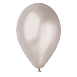 PALLONCINI IN LATTICE METALLIZZATI - D 26 CM - ARGENTO - BIG PARTY - CONF. 16 PEZZI 94618