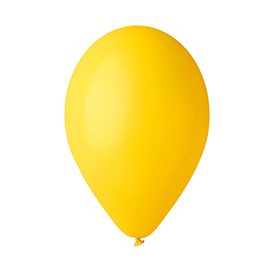PALLONCINI IN LATTICE - D 30 CM - GIALLO - BIG PARTY - BUSTA 16 PEZZI 85922