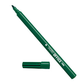 PENNARELLO  - PUNTA FINE - VERDE - TRATTO - SCATOLA 12 PENNARELLI 28222