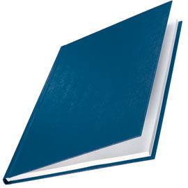 COPERTINE IMPRESSBIND - RIGIDE - 10,5MM - FINITURA LINO - BLU - LEITZ - SCATOLA 10 PEZZI 60086