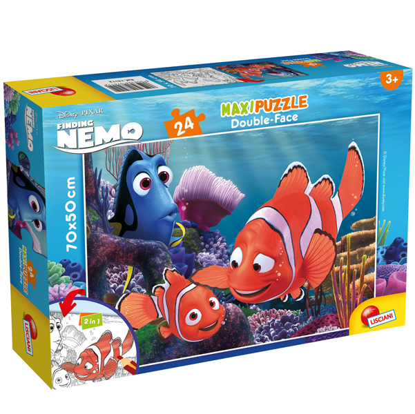 PUZZLE MAXI ''DISNEY NEMO'' - 24 PEZZI - LISCIANI 92901