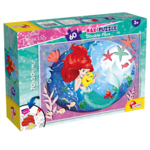 PUZZLE MAXI ''DISNEY LITTLE MERMAID'' - 60 PEZZI - LISCIANI 92675