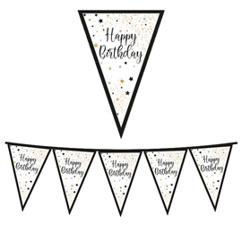 FESTONE BANDIERE HAPPY BIRTHDAY - 3 M - BIG PARTY 99166
