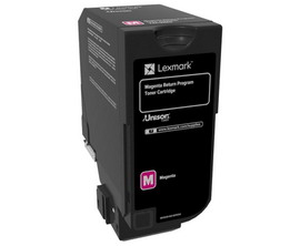LEXMARK/IBM - TONER - MAGENTA - 74C20M0 - RETURN PROGRAM - 3.000 PAG IBM74C20M0