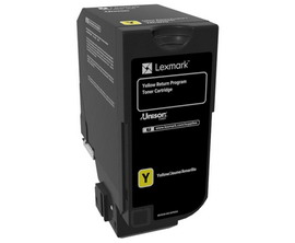 LEXMARK/IBM - TONER - GIALLO - 74C20Y0 - RETURN PROGRAM - 3.000 PAG IBM74C20Y0