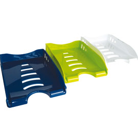VASCHETTA PORTACORRISPONDENZA SUNRISE - 33,5X25,4X7 CM - 23X32 CM - BLU - ARDA 75074