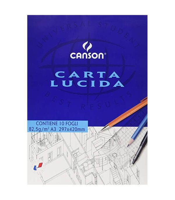 BLOCCO CARTA LUCIDO 10FG. 42X29,7 CANSON 63704