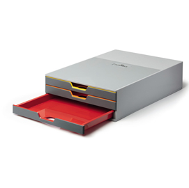 CASSETTIERA SOTTOMONITOR VARICOLOR - 28X9,5X35,6 CM - DURABLE 87065