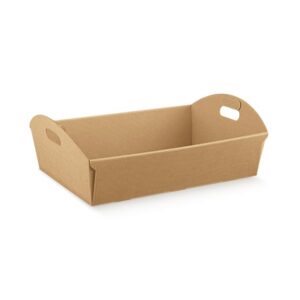 CESTO - 43 X 30 X 11 CM - CARTONE ONDA - AVANA - SCOTTON 99304