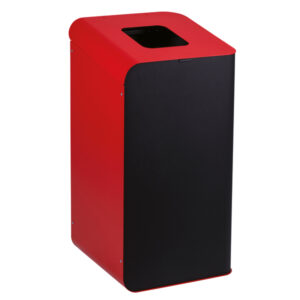 GETTACARTE RUBIK - PER RACCOLTA DIFFERENZIATA - 80 L - ROSSO - MEDIAL INTERNATIONAL 92519