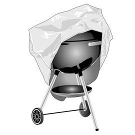 TELO DI COPERTURA SPECIAL - PER BBQ - DIAMETRO 70 X 80 CM - PU - VERDEMAX 101955
