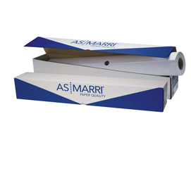 CARTA J.80S - PER PLOTTER INKJET - 914 MM X 50 MT - 80 GR - OPACA - BIANCO - AS MARRI 28299