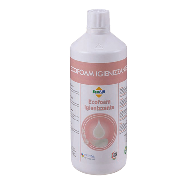 SAPONE IGIENIZZANTE MOUSSE ECOFOAM - 1 L - MEDIAL INTERNATIONAL 91428