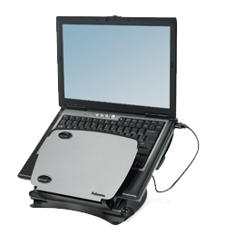 SUPPORTO NOTEBOOK PROFESSIONAL SERIES - HUB USB E LEGGIO - FELLOWES 80650