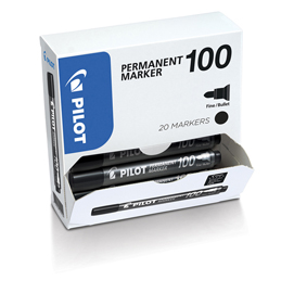 PENNARELLO PILOT 100 PUNTA TONDA NERO 80500