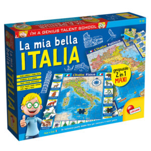 GEOPUZZLE ''LA MIA BELLA ITALIA'' I'M A GENIUS - LISCIANI 92856