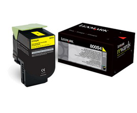 LEXMARK/IBM - TONER - GIALLO - 80C0S40 - 2.000 PAG IBM80C0S40