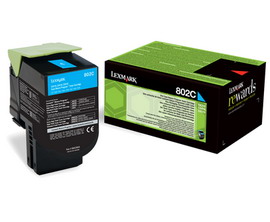 LEXMARK/IBM - TONER - CIANO - 80C20C0 - RETURN PROGRAM - 1.000 PAG IBM80C20C0