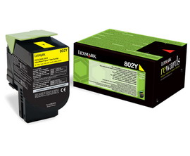 LEXMARK/IBM - TONER - GIALLO - 80C20Y0 - RETURN PROGRAM - 1.000 PAG IBM80C20Y0
