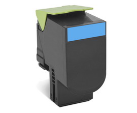 LEXMARK/IBM - TONER - CIANO - 80C2XC0 - RETURN PROGRAM - 4.000 PAG IBM80C2XC0