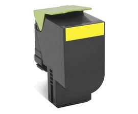 LEXMARK/IBM - TONER - GIALLO - 80C2XY0 - RETURN PROGRAM - 4.000 PAG IBM80C2XY0