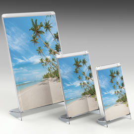 PORTADEPLIANT-PORTAFOTO - 10X15 CM - PLASTICA CRISTALLO - ARDA 74527