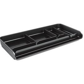 VASCHETTA PORTACANCELLERIA MYDESK - 26,1X12,5X2,8 CM - NERO - ARDA 75004