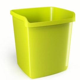 CESTINO GETTACARTE MYDESK - ALTEZZA 32,3 CM - 15 LT - VERDE - ARDA 75001