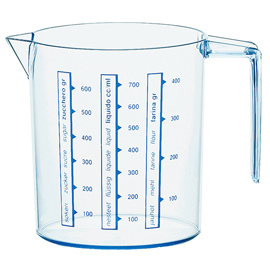 BROCCA GRADUATA - 0,75 L -  TRASPARENTE 100396