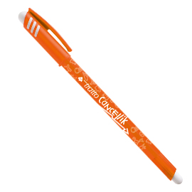 PENNA A SFERA CANCELLABILE CANCELLIK - PUNTA 1,0MM  - ARANCIO -  TRATTO 53463