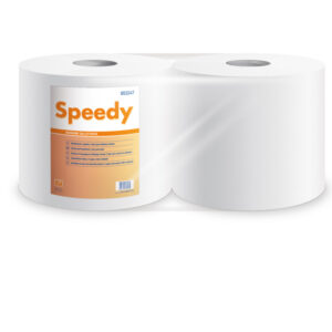 BOBINA ASCIUGATUTTO SPEEDY - 2 VELI - 44GR - DIAMETRO 25,5 CM - 25 CM X 171 MT - MICROGOFFRATA - LUCART 103628