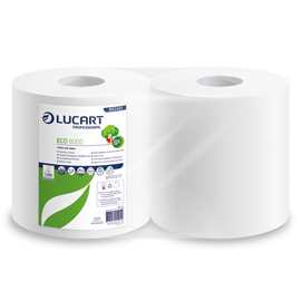 BOBINA ASCIUGATUTTO SPEEDY ECO - 2 VELI - 44GR - DIAMETRO 25,5 CM - 25 CM X 171 MT - MICROGOFFRATA - LUCART 89383