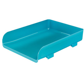 VASCHETTA PORTACORRISPONDENZA MYDESK - 33,5X25,4X7 CM - 23X32 CM - TURCHESE - ARDA 74990