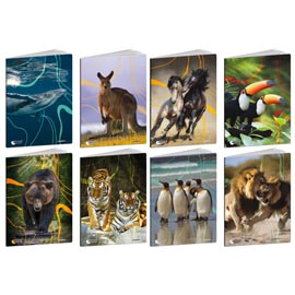 MAXIQUADERNO ANIMAL WORLD 2024 - A4 - RIGO DI 1A - 21 FOGLI - 80 GR - BLASETTI 100297