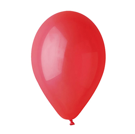PALLONCINO COLORATO DIAM.30 16PZ. COL. ROSSO 85921