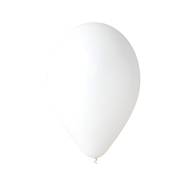 PALLONCINO COLORATO DIAM.30 16PZ. COL. BIANCO 85927